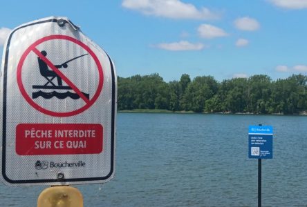 Six endroits où la pêche est interdite à Boucherville