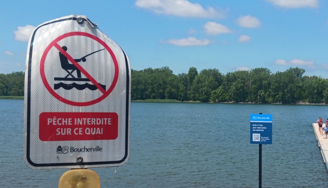 Six endroits où la pêche est interdite à Boucherville