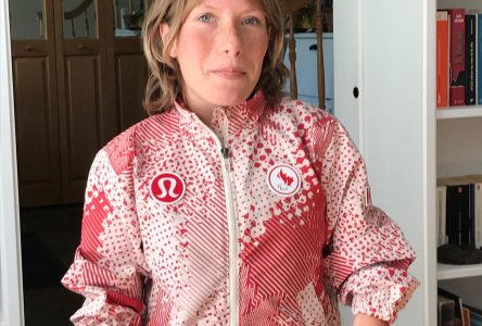 Clémence Paré dans l’uniforme d’Équipe Canada