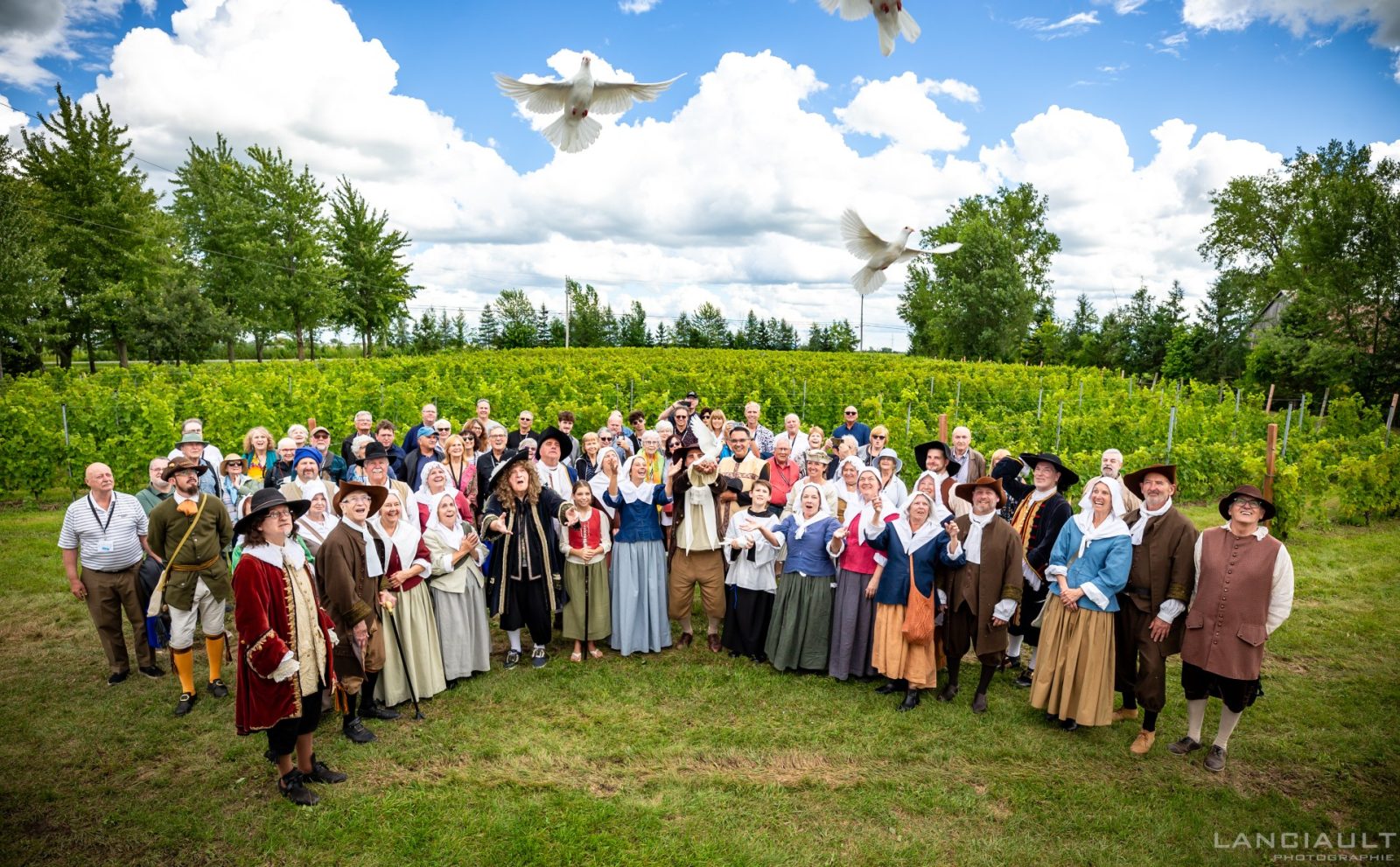 Rassemblement des familles Lussier: un grand voyage dans le temps à Varennes