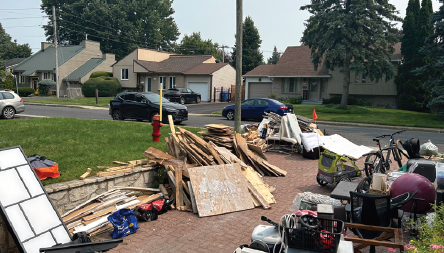 Pluies diluviennes: Boucherville moins affectée