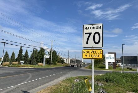 Baisse de la limite de vitesse sur une portion de la 132 à Varennes