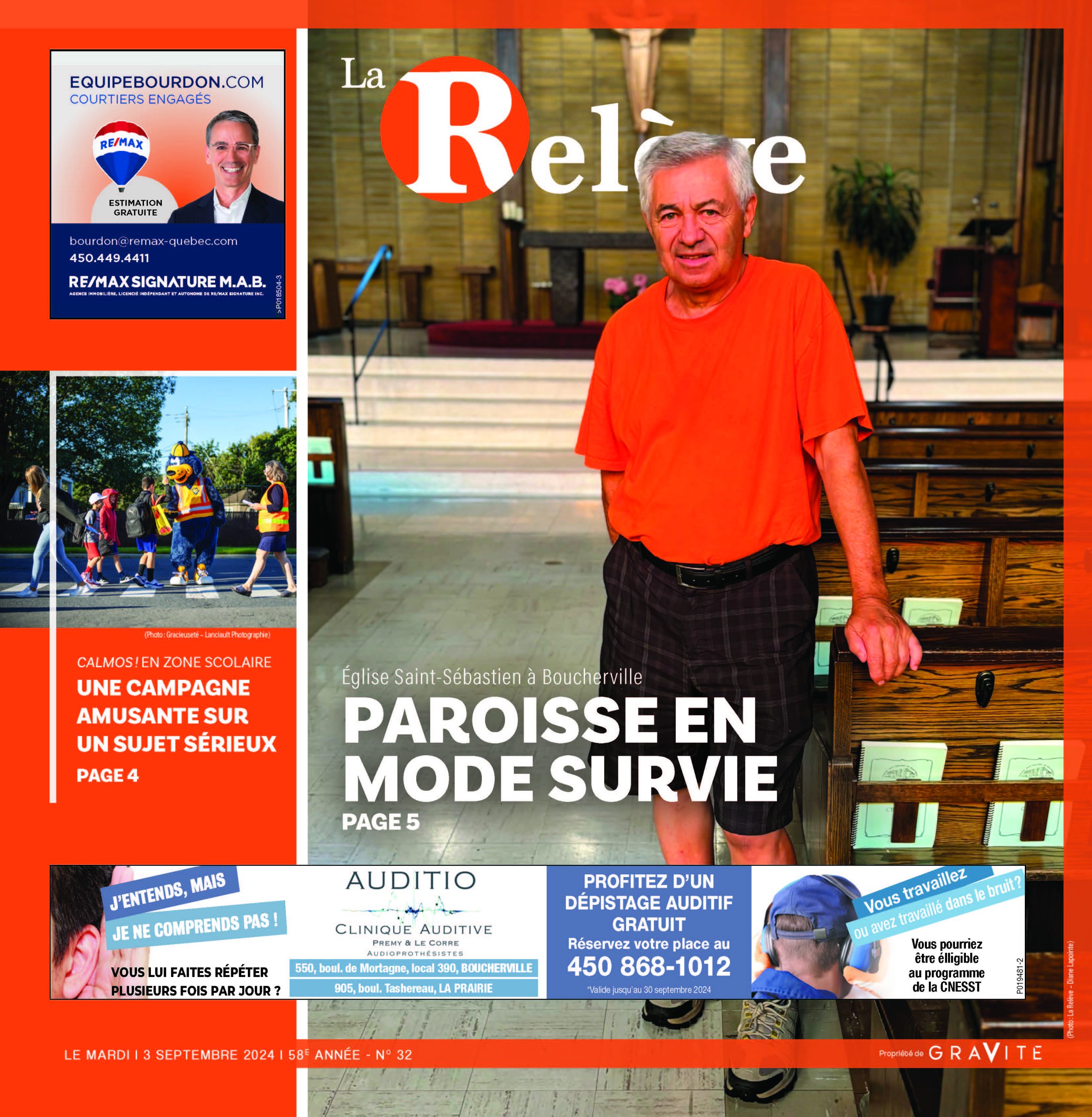 Journal La Relève - 3 septembre 2024