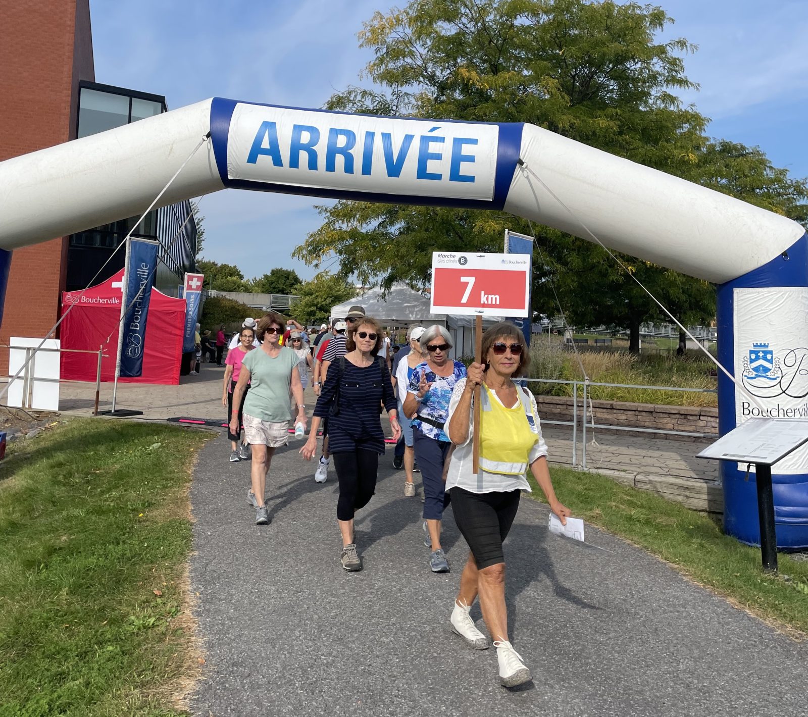 Une marche des aînés moins courue