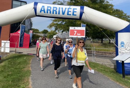 Une marche des aînés moins courue