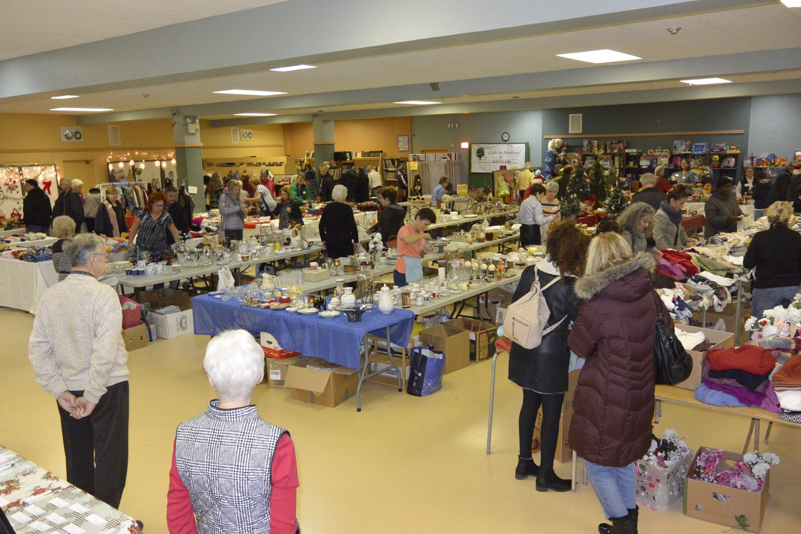 C’est le bazar de la paroisse Saint-Sébastien