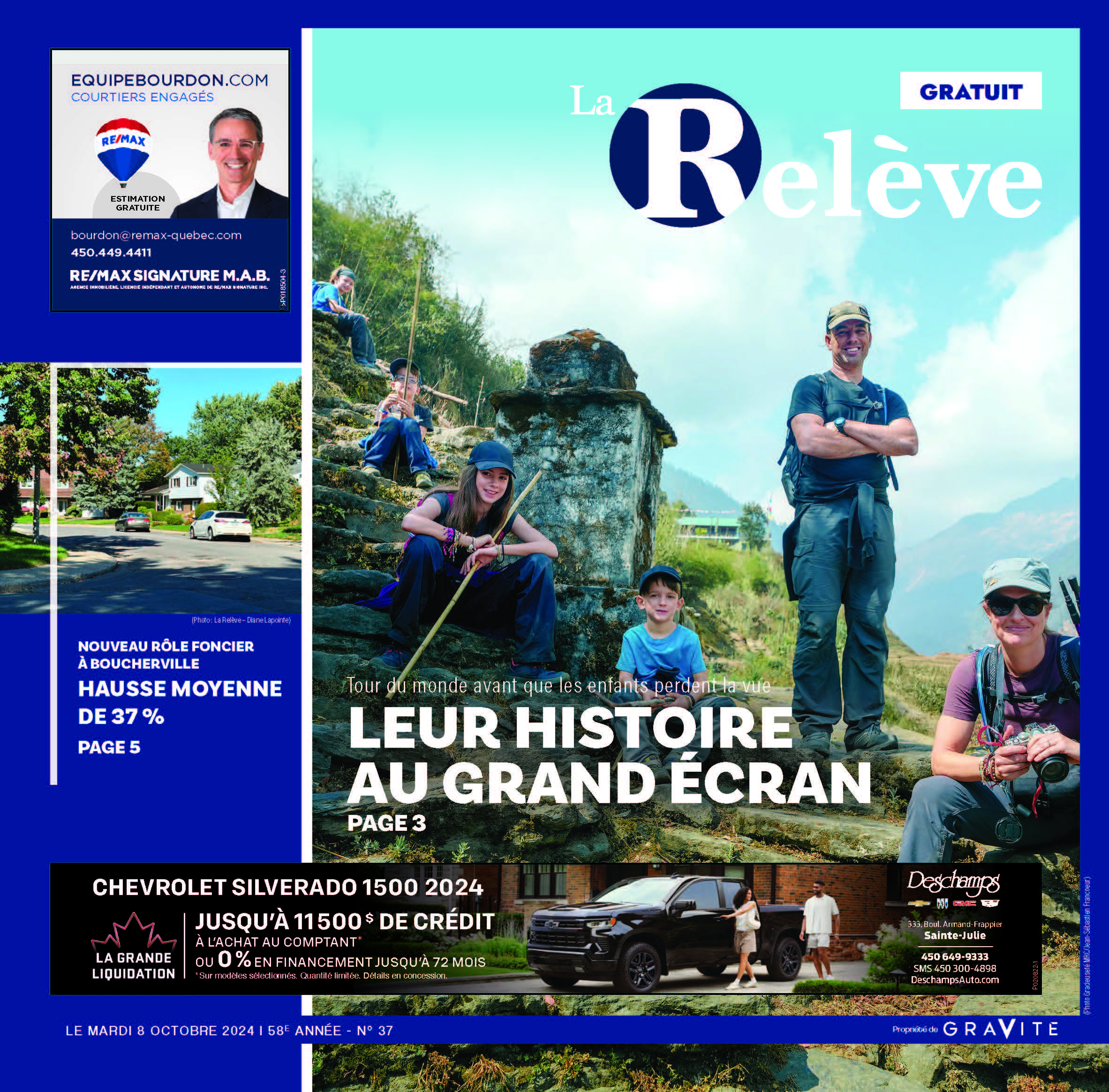 Journal La Relève - 8 octobre 2024