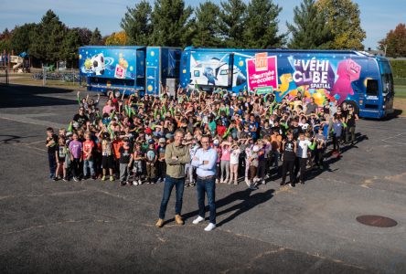 Lancement à Varennes de La Tournée des écoles du Grand défi Pierre Lavoie