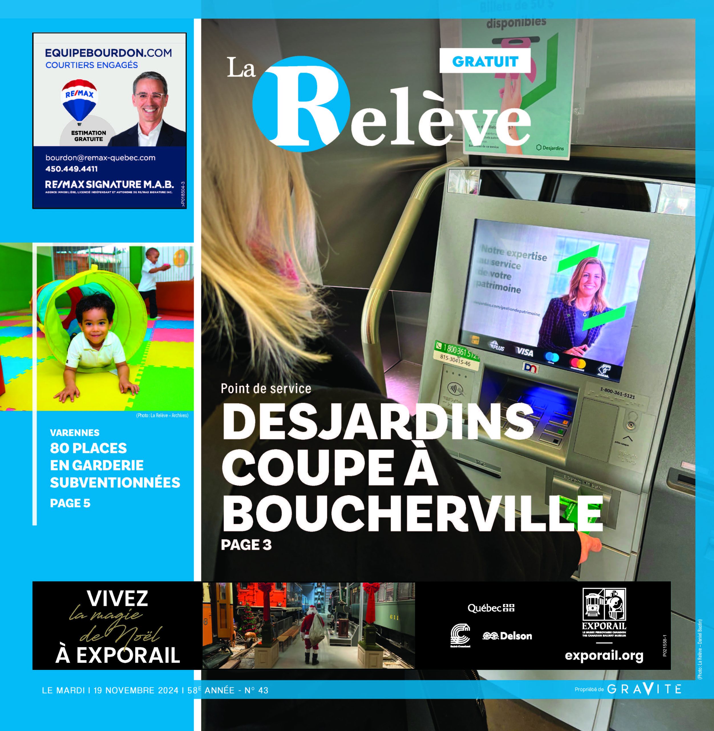 Journal La Relève – 19 novembre 2024