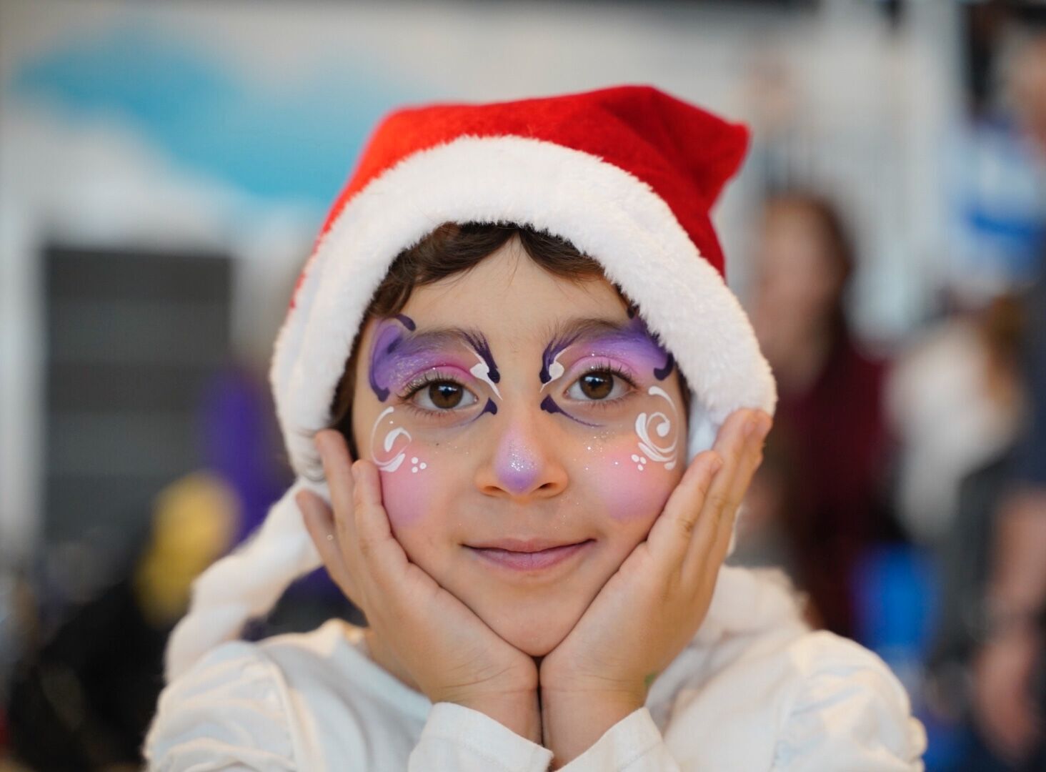 Une fillette de Saint-Amable rencontre le père Noël dans le ciel